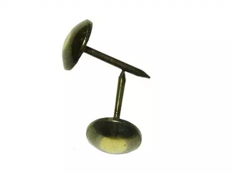 Гвоздь декоративный Сфера 9,5 мм, 1,3х16 мм, Бронза Ренессанс, 30шт