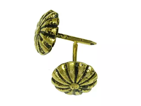 Гвоздь мебельный 548WH бронза, 30 шт