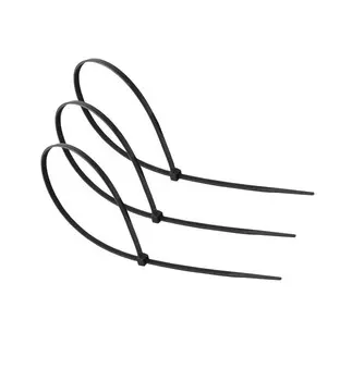 Хомут 3,6х200мм нейлон (черный) (100шт) TDM