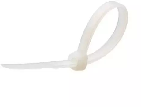 Хомут 4,8х400мм нейлон (белый) (100шт) TDM