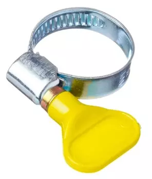 Хомут " Бабочка" 12-22 мм 7х8", нерж., 2шт