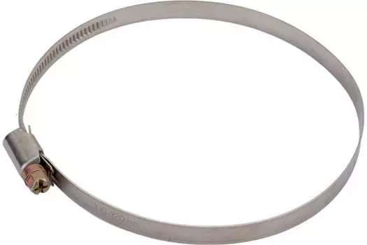 Хомут червячный нержавеющей сталь 100-120 мм (4 3/4"), винт