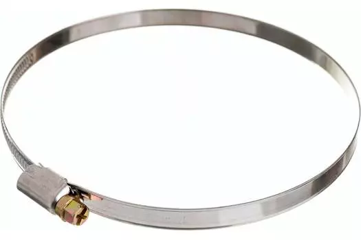 Хомут червячный нержавеющей сталь 110-130 мм (5 1/8"), винт
