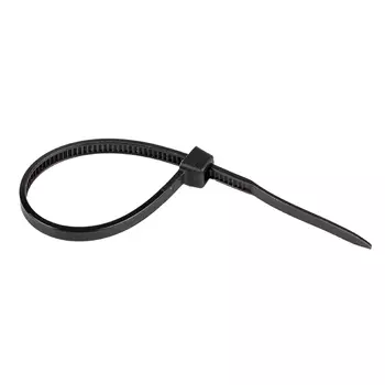 Хомут нейлоновый черный (2,5х100) (100шт.) EKF