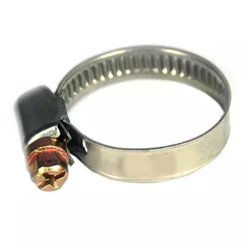 Хомут обжимной 9 мм из нержавеющей стали 10-16 мм для шланга 1/2 2шт/уп