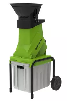 Измельчитель GreenWorks GACSB, 2500 Вт