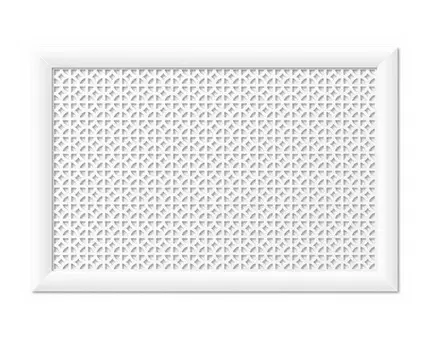 Экран для радиатора Stella Сусанна 90х60 см белый