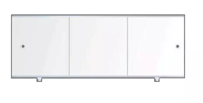 Экран для ванны Премиум А Белый 1,48 м