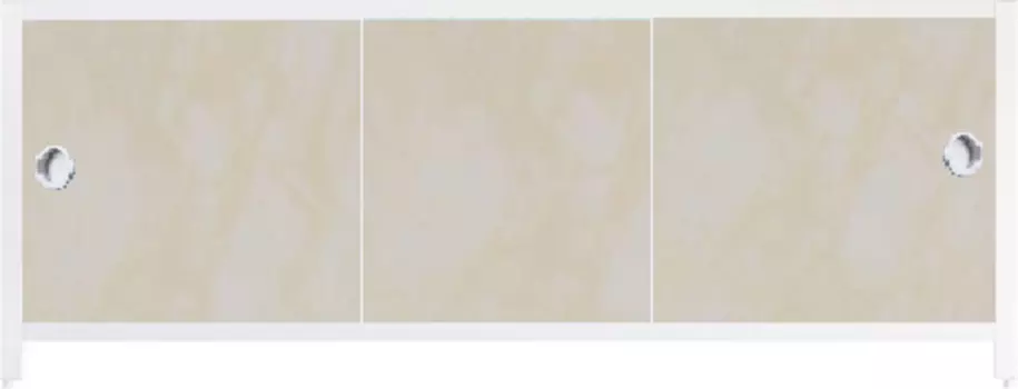 Экран для ванны Премиум А Кремовый 1,68 м