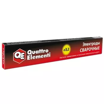 Электроды сварочные QE рутиловые 3,2мм, 0,9 кг