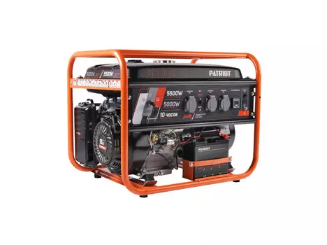 Электрогенератор бензиновый PATRIOT GRS 6500E
