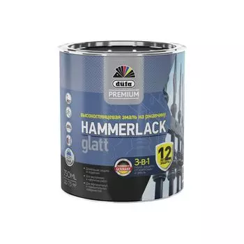 Эмаль HAMMERLACK DufaPremium на ржавчину, гладкая, база1, 750 мл