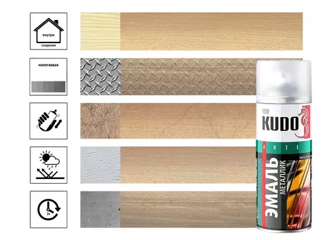 Эмаль универсальная медь 520 мл.