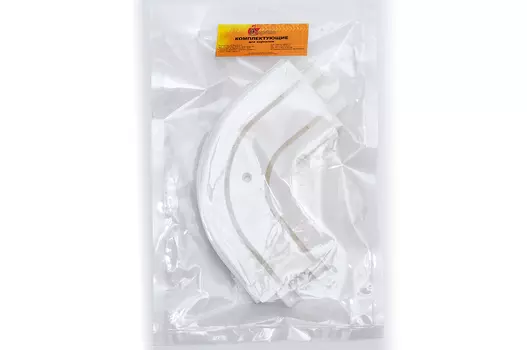 Эркерный угол внешний Магеллан СМ 2-рядный 1 штука, белый