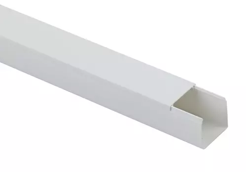 Кабель-канал ЭРА KK-W-25-25 белый 25х25мм 50м