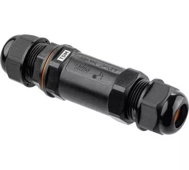 Кабельный коннектор TDM I-образный (клеммник 5PIN) IP68