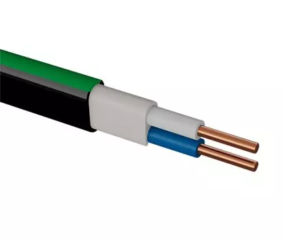 Кабель ВВГ-Пнг(А) 2*1.5 плоск Voltex (10 м)