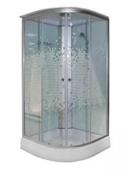 Кабина душевая CB SW-6691CMW100010002150 мм, низкий поддон