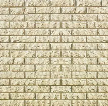 Камень облицовочный White Hills Алтен брик (Aalten brick) 310-10, бежевый 38, бетон, в упак. 0,59м2