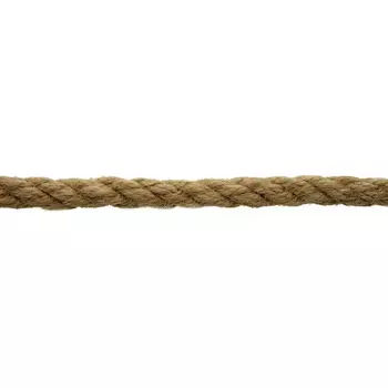 Канат джутовый 10 мм, тросовой свивки