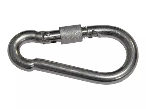 Карабин пожарный с муфтой М12 оцинкованный, 1 шт