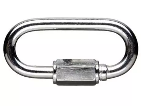 Карабин винтовой 8х60 мм, оцинкованный, 1 шт.