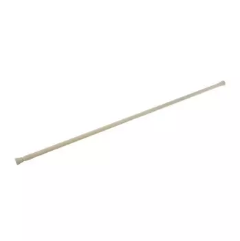 Карниз для ванной алюминиевый бежевый 125-230см.