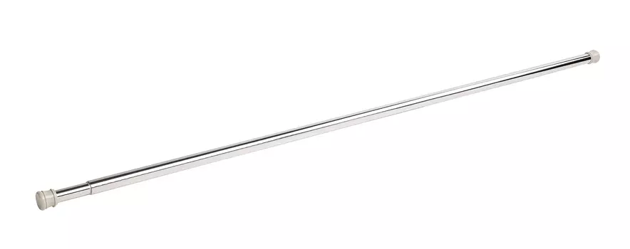 Карниз для занавесок 140-260 см металл, хром