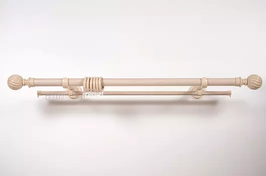 Карниз настенный Эра 28 2-х рядный 300 см Дуб Калифорнийский