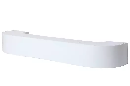 Карниз потолочный Магеллан 3-х рядный Классик 3D 85 мм Стандарт 200 см белый