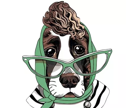 Картина на холсте Victoria Stenova друг 30*30