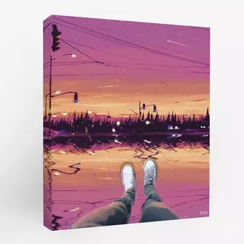 Картина Прогулка по воде 40x50 kt45-13460