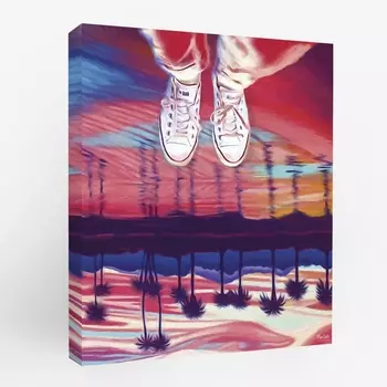 Картина Закат 40x50 kt45-13461