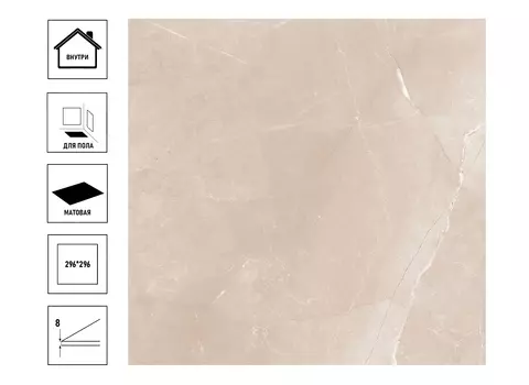 Керамический гранит GlobalTile Inspiro 60х60см, бежевый