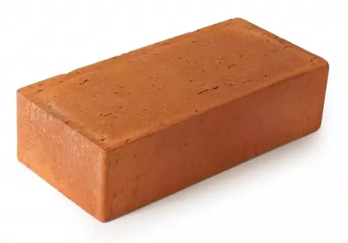 Кирпич керамический одинарный, рядовой М-125, 250*120*65