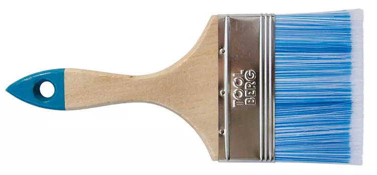 Кисть плоская 100 мм, искусственная щетина Китай T4P