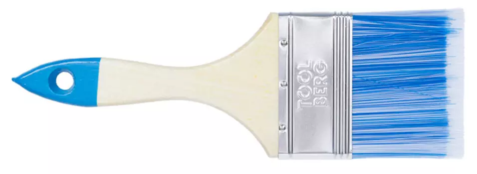 Кисть плоская 75 мм, искусственная щетина Китай T4P