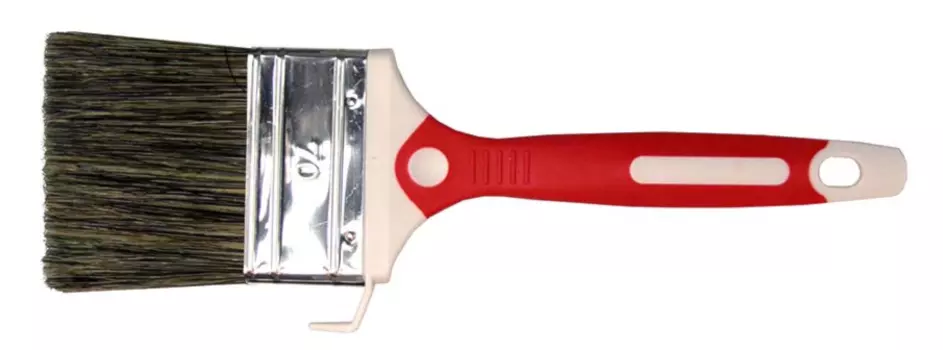 Кисть плоская, натуральная щетина, 70 мм PARADE 7104003