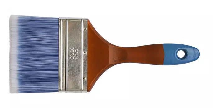 Кисть плоская PQ Профи 100 мм, искусственная щетина