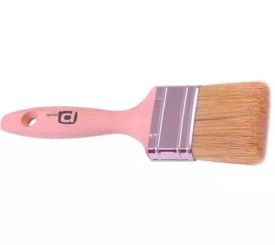 Кисть плоская Профи натуральная щетина, 40 мм