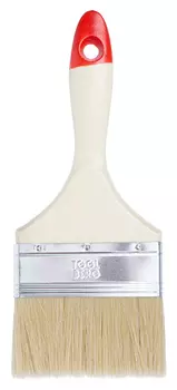 Кисть плоская T4P Эксперт, белый