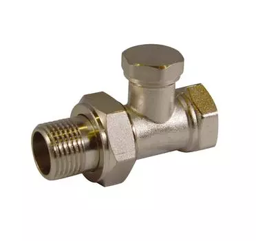 Клапан запорный для радиатора прямой 3/4" СТМ ТЕРМО