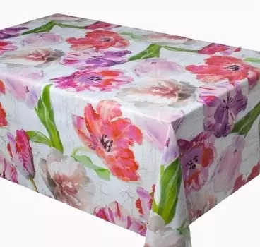 Клеенка ПВХ на тканевой основе Dekorelle Adle 224, размер 1,4х20 м