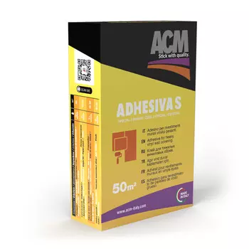 Клей АСМ для тяжелых виниловых обоев Adhesiva S, 250гр, 50 кв.м.