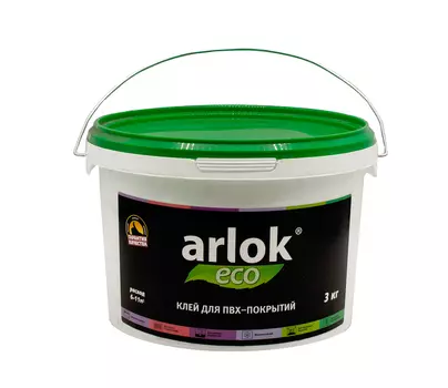 Клей для ПВХ-покрытий Arlok Eco 3кг