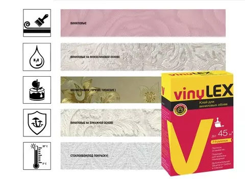 Клей для виниловых обоев Vinylex 250 гр