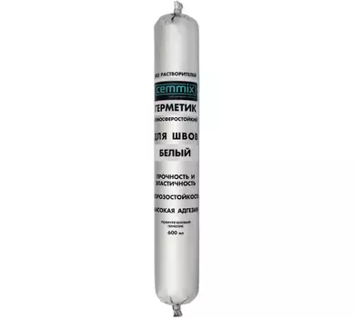 Клей-герметик для швов, 600мл Белый