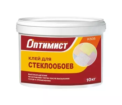 Клей K505 ОПТИМИСТ для стеклообоев 10кг