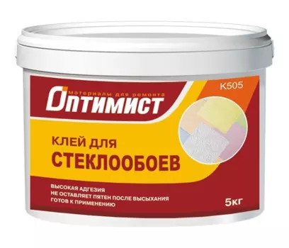 Клей K505 ОПТИМИСТ для стеклообоев 5кг