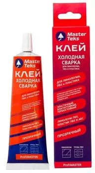 Клей поливинилхлоридный MasterTeks PM холодная сварка, прозрачный 0,115 кг